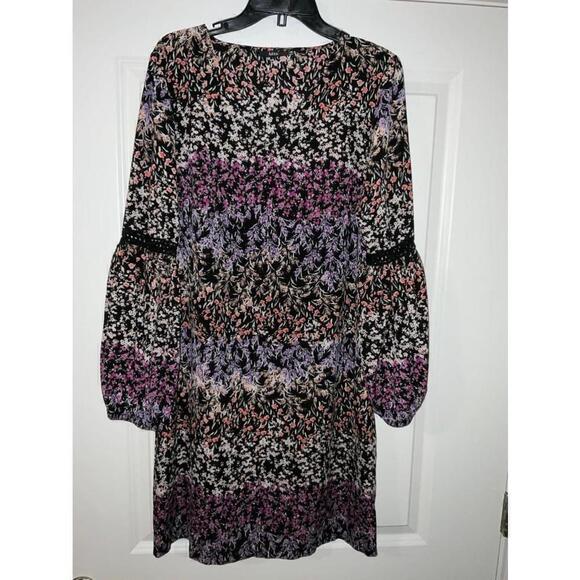 Women’s Floral Multicolor Dress Size Medium - Picture 1 of 8